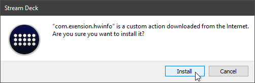 Stream Deck Plugin Installation alt text